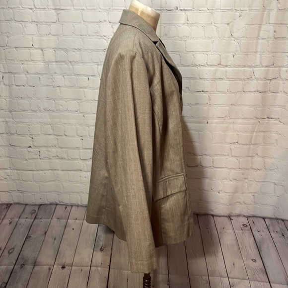 Zarr Collection Blazer tan size 20 - Picture 3 of 5